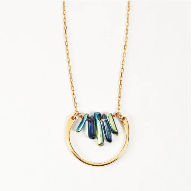 Aira Stone Pendant Necklace