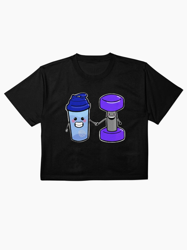 BFF Cute Protein and Weights Shirt Gym Motivation Tee