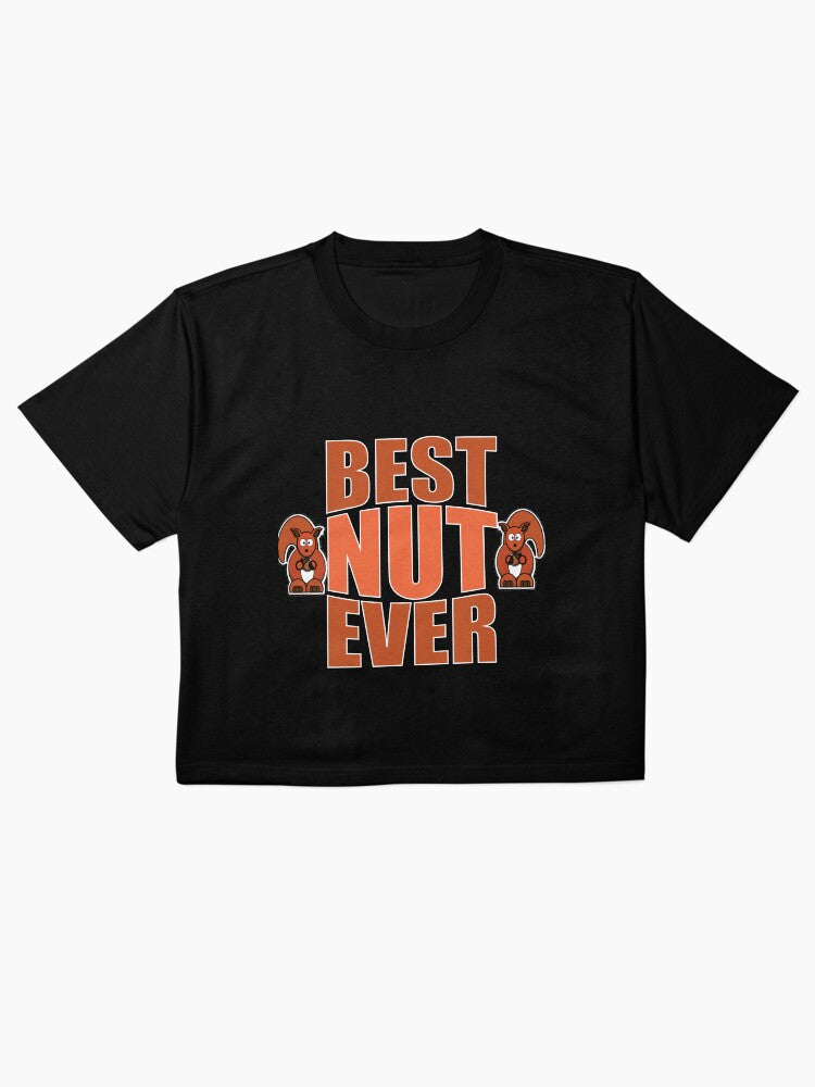 Best Nut Ever Twin Squirrels Shirt Funny Nature Graphic