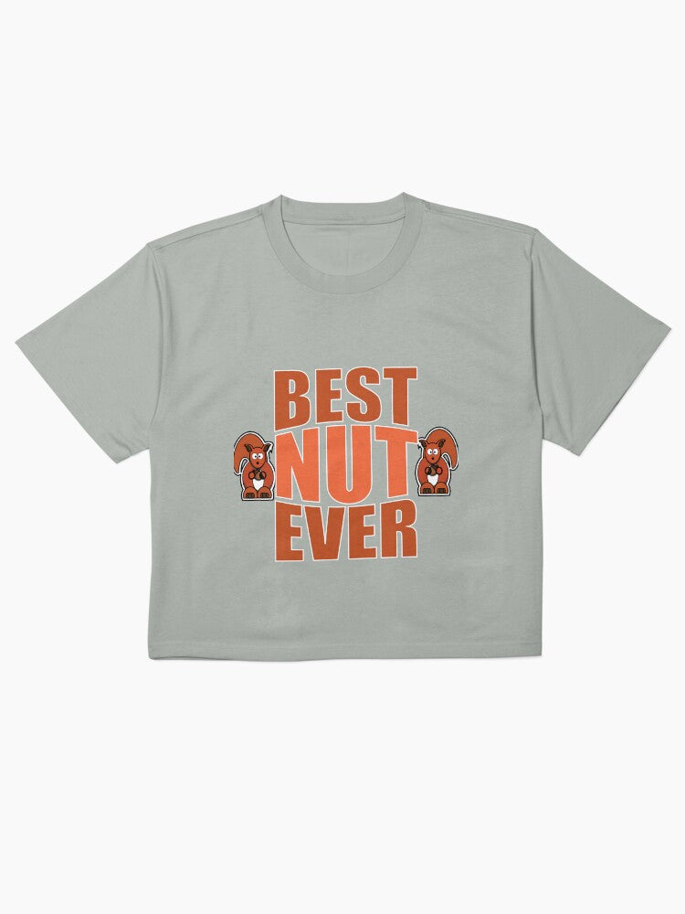 Best Nut Ever Twin Squirrels Shirt Funny Nature Graphic