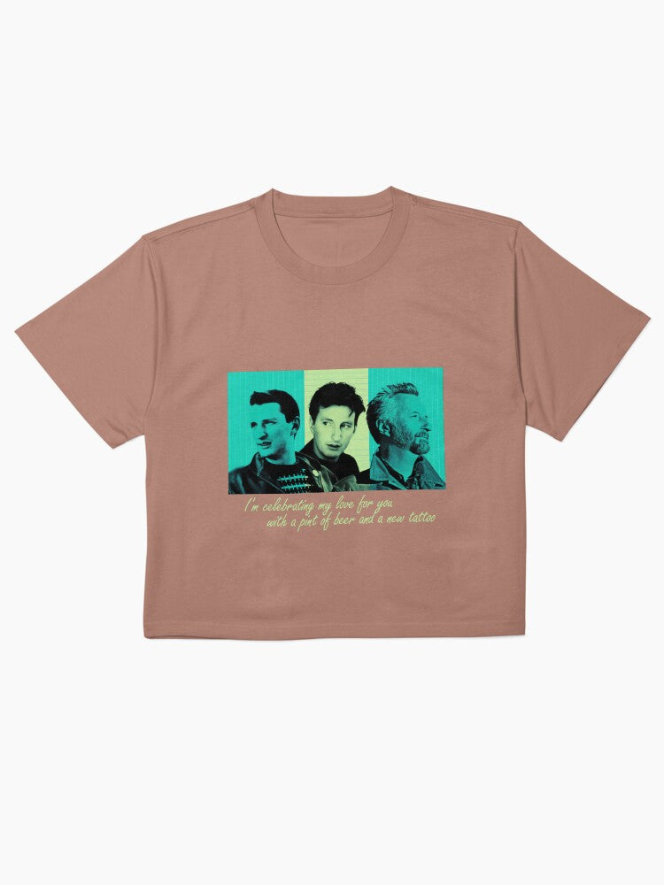 Billy Bragg Love Song Shirt Musical Tribute Boxy Tee