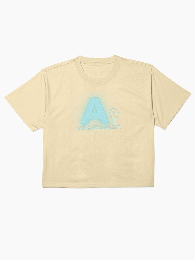 AI Is Power Electricity Shirt Future Tech Graphic Tee