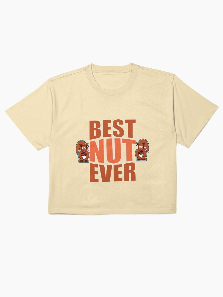 Best Nut Ever Twin Squirrels Shirt Funny Nature Graphic