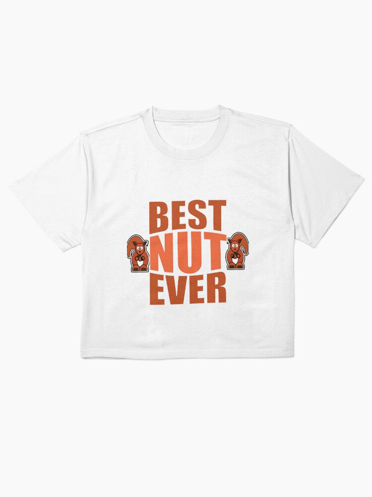 Best Nut Ever Twin Squirrels Shirt Funny Nature Graphic