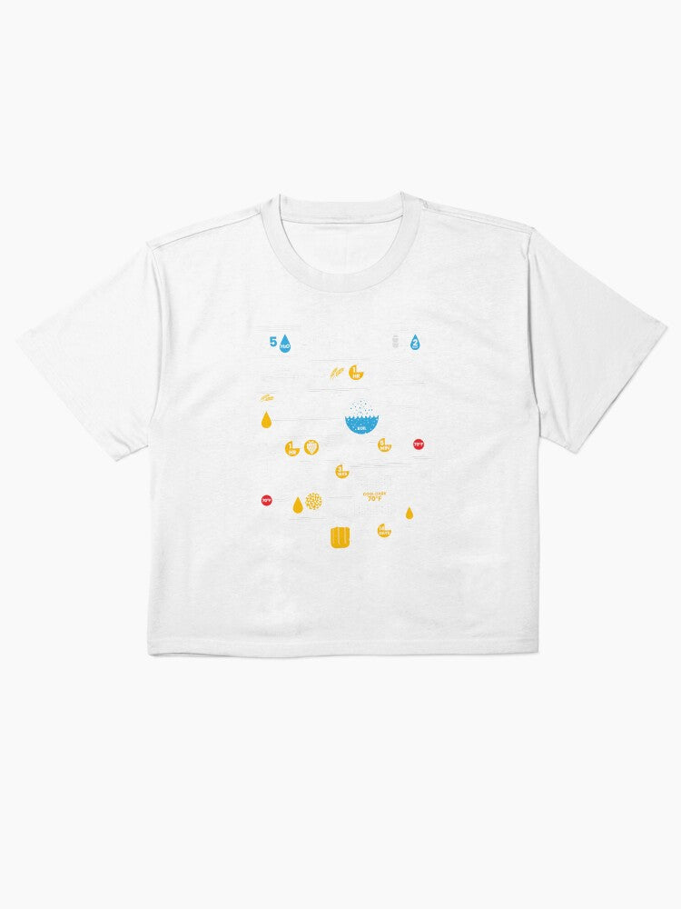 Beer Brewing Schematic Shirt Craft Brewer Gift Tee