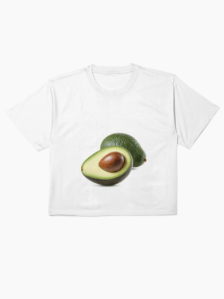 Avocado Fruit Graphic Shirt Healthy Foodie Boxy Tee