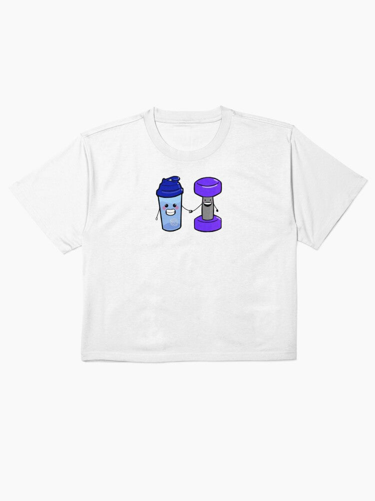 BFF Protein and Weights Shirt Cute Gym Motivation Tee