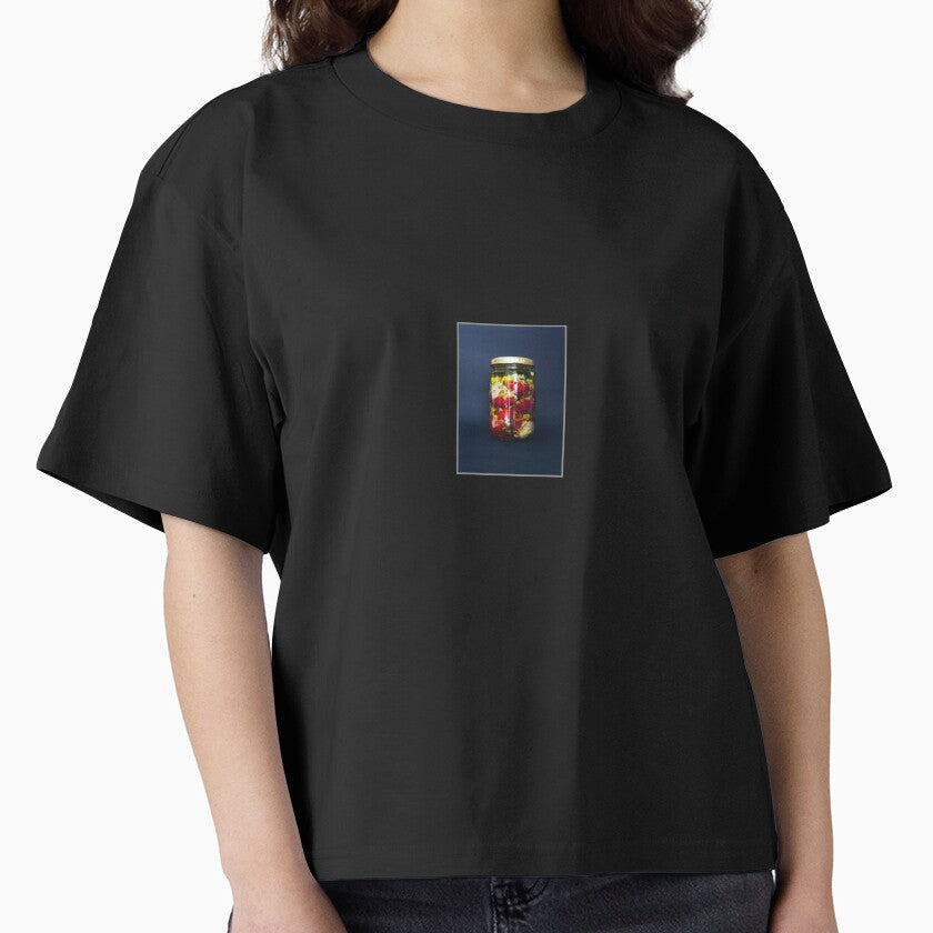 2019 Peperoncini Ripieni Boxy T-Shirt Italian Cooking Graphic Black