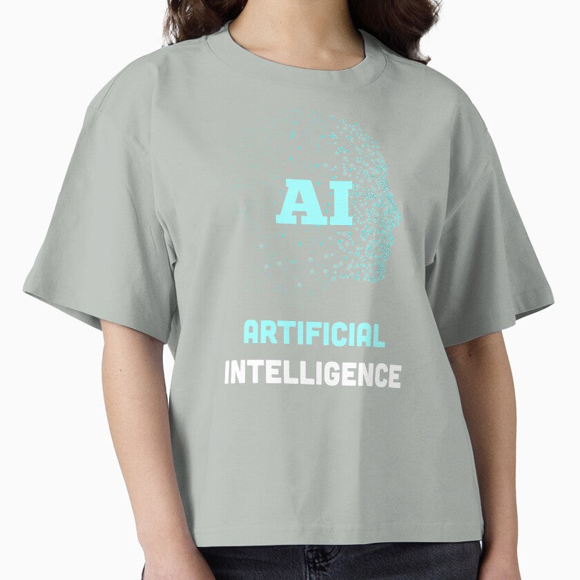 Artificial Intelligence AI Shirt Modern Tech Graphic Tee Storm