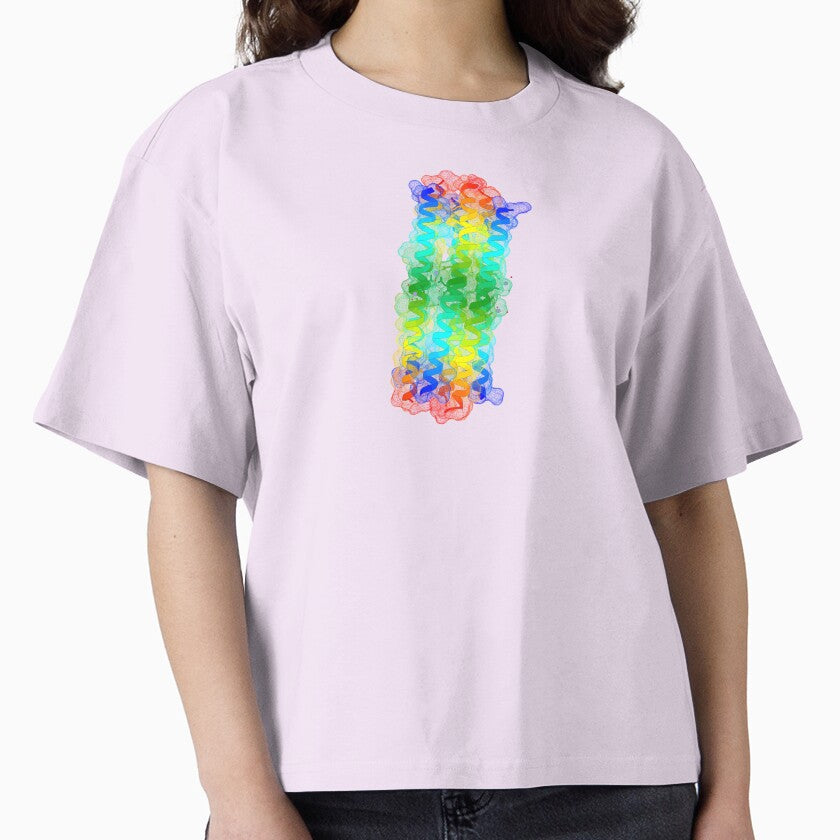Antimicrobial Peptide Shirt Science Education Graphic Tee Orchid